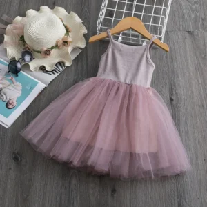 FDAtSummer-Cute-Girls-Sequined-Princess-Dress-Kids-Sleeveless-Tulle-Clothes-Children-Birthday-Party-Vestido-Kids-Easter