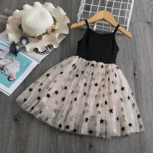 J49iSummer-Cute-Girls-Sequined-Princess-Dress-Kids-Sleeveless-Tulle-Clothes-Children-Birthday-Party-Vestido-Kids-Easter